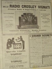 Vecchia pubblicità epoca usato  Salerno