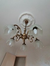 Lustre suspension opaline d'occasion Lustre suspension opaline d'occasion  Pouilly-sous-Charlieu