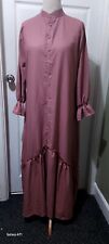 Ladies pink abaya for sale  LEICESTER