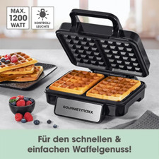 Gourmetmaxx waffeleisen belgis gebraucht kaufen  Berlin