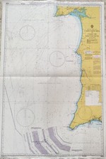 Mapa náutico Admiralty 3636 CABO ESPICHEL TO CABO DE SAO VICENTE Genius, usado comprar usado  Enviando para Brazil