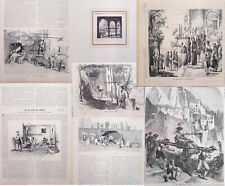 1890 lotto xilografie usato  Italia