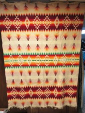 Vintage wool fringed for sale  Little Falls