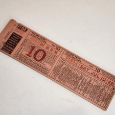 1940s bus tickets for sale  Clarksville