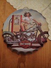 Blechschild rund harley gebraucht kaufen  Passau