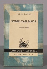 JULIO CAMBA SOBRE CASI NADA. AUSTRAL                              comprar usado  Enviando para Brazil