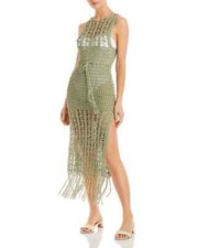Vestido de crochê Flook The Label Emerson verde tamanho médio, usado comprar usado  Enviando para Brazil