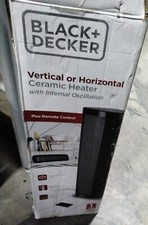 Aquecedor vertical ou horizontal de cerâmica Black And Decker com oscilação interna comprar usado  Enviando para Brazil