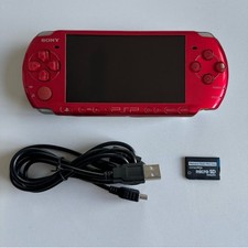 Usado, Sony PSP 3000 vermelho com 128GB SD, adaptador, carregador console região EUA - vendedor dos EUA comprar usado  Enviando para Brazil