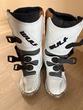 Wulfsports motocross white for sale  EXETER