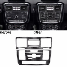 2 peças console de fibra de carbono real acabamento de painel de CD A/C para Benz Classe G W463 G63 13-18 comprar usado 2 peças console de fibra de carbono real acabamento de painel de CD A/C para Benz Classe G W463 G63 13-18 comprar usado  Enviando para Brazil