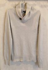 Pull gris coton d'occasion  Bourg-de-Thizy