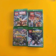 Lote Lego Marvel Super HeroesFilme Videogame Trackmania Batman 3 Xbox One comprar usado  Enviando para Brazil