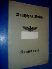 Kennkarte deutsches reich gebraucht kaufen  Rodewisch