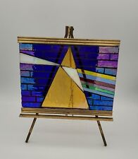 stained metal framed art for sale  Jupiter