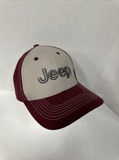 Boné de bola ajustável Jeep 4x4 Trail Rated alça vermelha traseira comprar usado  Enviando para Brazil