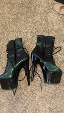 Pleaser green purple for sale  Saint Augustine