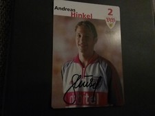 Andreas hinkel autogrammkarte gebraucht kaufen  Mettenheim