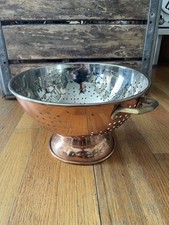 Vintage copper colander for sale Vintage copper colander for sale  Reno