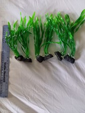 6pcs artificial grass for sale  NORWICH