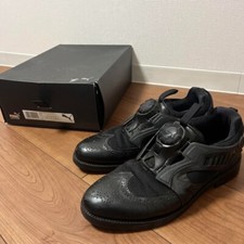 Tênis Puma Mihara Yasuhiro Masculino de Couro Sistema de Disco Ponta de Asa Preto, usado comprar usado  Enviando para Brazil