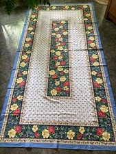 Large floral tablecloth for sale  Turtle Lake