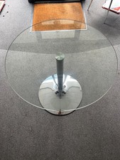 Glass pedestal table for sale  HIGH WYCOMBE