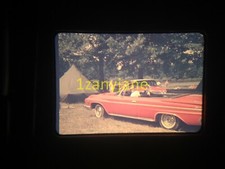 Foto VINTAGE 3L09 35mm Slide CASAL EM CONVERSÍVEL VERMELHO VINTAGE EM BARRACA DE ACAMPAMENTO comprar usado  Enviando para Brazil