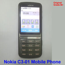 Celular Nokia C3-01 100% genuíno original, 5MP 3G Wi-Fi desbloqueado cinza escuro comprar usado  Enviando para Brazil