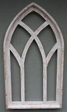 Usado, Igreja De Madeira Estilo Antigo, Armação de janela Madeira Primitivo Gothic 30 1/2" shabby comprar usado  Enviando para Brazil