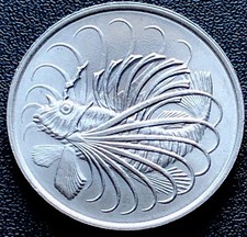 Lion fish coin for sale  UK