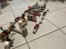 Schleich pferde turnierplatz gebraucht kaufen  Ubstadt-Weiher