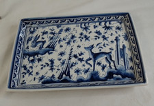 Vintage blue white for sale  NORWICH