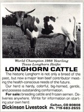 Dickinson livestock longhorn for sale  Palm Bay