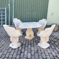 Set giardino cemento usato  Rosa