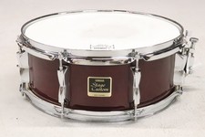 Tarola de bétula personalizada Yamaha 5,5x14 palco 8 lugares vermelho escuro comprar usado  Enviando para Brazil