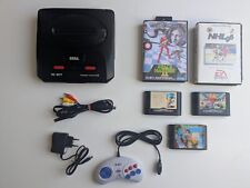 Sega Mega Drive 2 Konsole + 7 Spiele ( Mega Games 1,  NHL 96, Sonic The Hedge..) comprar usado  Enviando para Brazil
