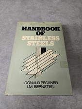 Handbook Of Stainless Steels By Peckner & Bernstein 1977 Hardcover comprar usado  Enviando para Brazil