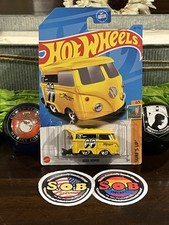 Hot Wheels Kool Kombi Volkswagen Van Mooneyes 1:64 amarelo lacrado quase perfeito estado VW Bus comprar usado  Enviando para Brazil