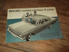Prospectus brochure opel d'occasion  Mitry-Mory