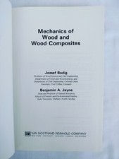 Mechanics of Wood and Wood Composites by Jozsef Bodig and Benjamin A. Jayne 1982 segunda mano  Embacar hacia Mexico