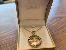 Medalhão de prata Guardian Angel .999 em cadeira esterlina 10,77 gramas comprar usado  Enviando para Brazil