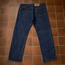 Jeans vintage anos 90 Levi's 501 XX 38x31 ajuste perna reta feito nos EUA escuro, usado comprar usado  Enviando para Brazil