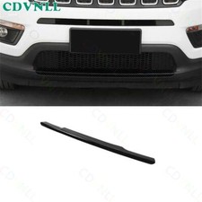 Usado, Grelha de para-choque dianteiro tira inferior reajuste para Jeep Compass 2017-20 ABS fibra de carbono comprar usado  Enviando para Brazil