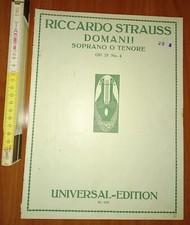 Strauss riccardo domani usato  Novellara