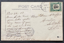 AtoZ. Foto de 1908 Ancon Canal Zone para Dakota do Sul via Nova Orleans Mount Hope comprar usado  Enviando para Brazil