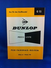 Dunlop preisliste fahrradreife gebraucht kaufen  Ludwigshafen am Rhein
