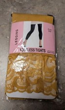 Golden yellow footless for sale  Chelsea