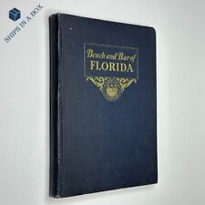 Usado, 1935 "Bench and Bar of Florida" Pictorial and Biographical Directory, Hardcover comprar usado  Enviando para Brazil