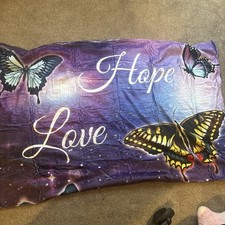New fleece throw for sale  WARRINGTON